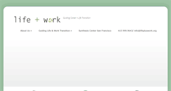 Desktop Screenshot of lifepluswork.com